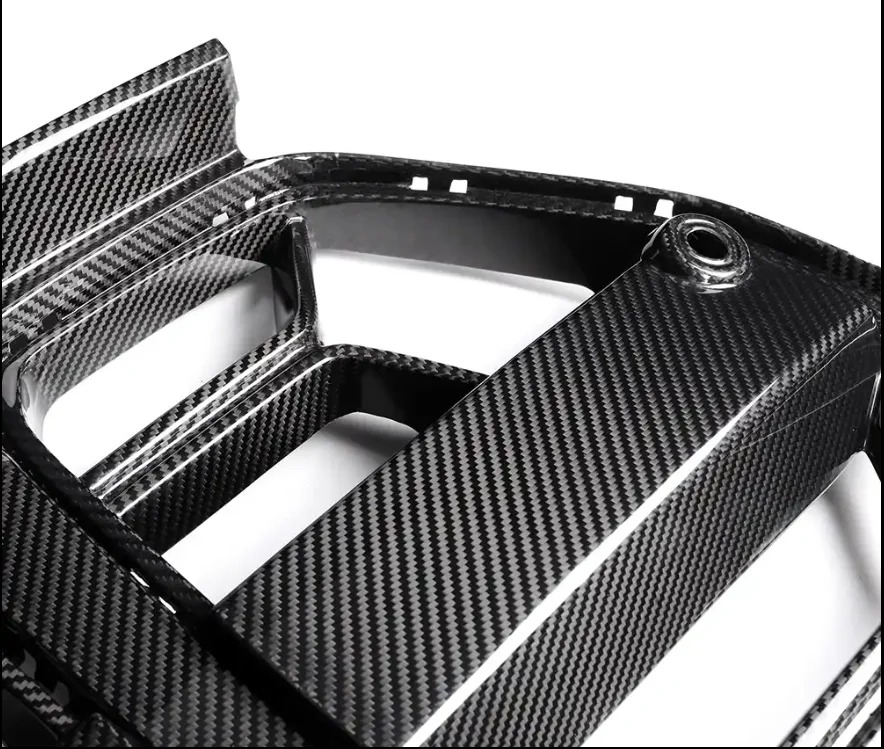 Factory Price CSL Style with ACC Dry Carbon Front Bumper Kidney Center Mesh Grille Grill for  G80 M3 G82 G83 M4 2020+